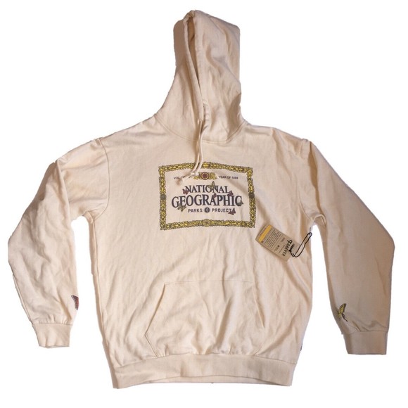 Parks Project | Shirts | National Geographic Parks Project Butterfly  Graphic Hoodie Sweatshirt Xl New | Poshmark
